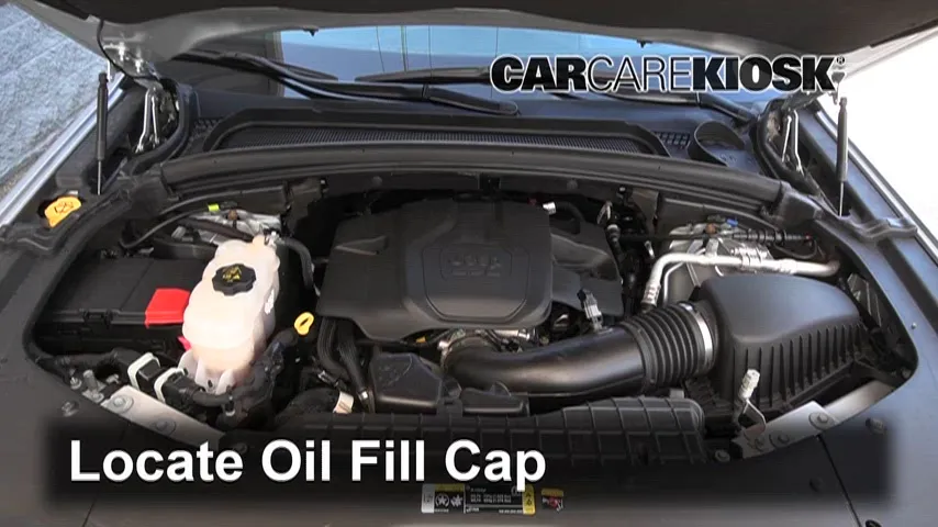 2022 Jeep Grand Cherokee Summit 5.7L V8 Aceite